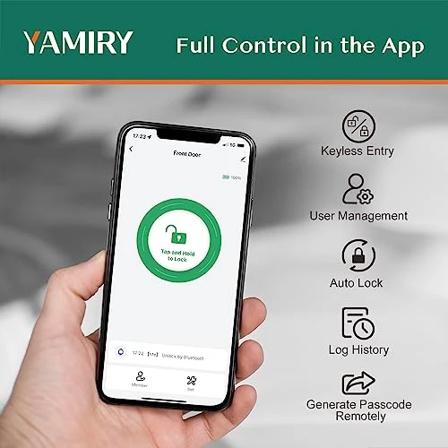 Smart Door Handle Lock with Keypad — Access Control Keypads, Yamiry
