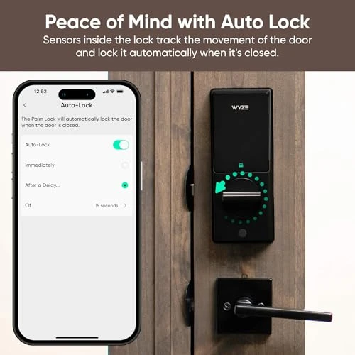 Smart Door Lock with Palm Vein Recognition — Access Control Keypads, Wyze