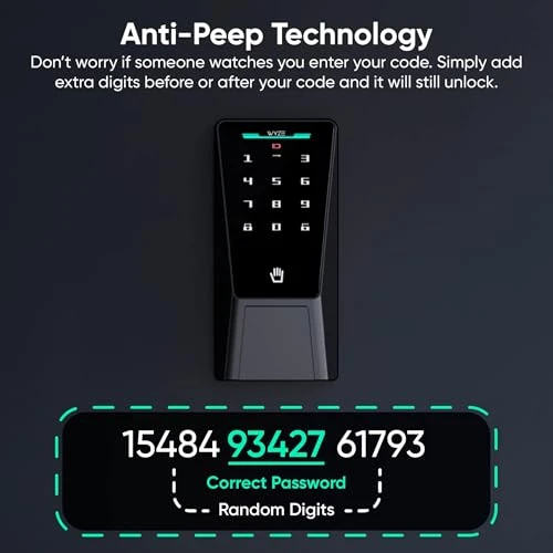 Smart Door Lock with Palm Vein Recognition — Access Control Keypads, Wyze