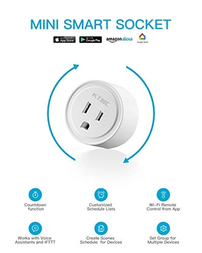 Smart Plug 4 Pack — Smart Home Hubs & Controllers, KTMC