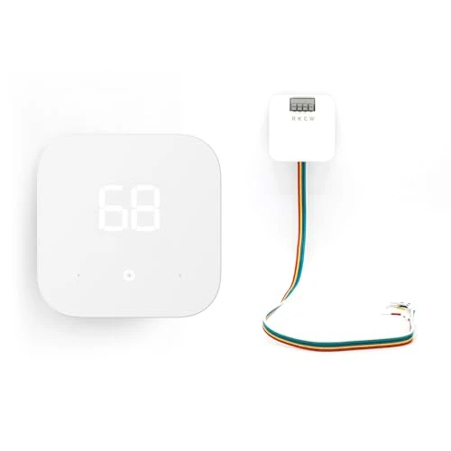 Smart Thermostat with C-Wire Adapter — Smart Climate Control, Amazon