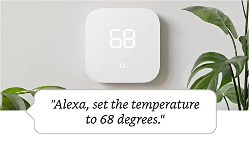 Smart Thermostat with C-Wire Adapter — Smart Climate Control, Amazon