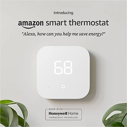Smart Thermostat with C-Wire Adapter — Smart Climate Control, Amazon