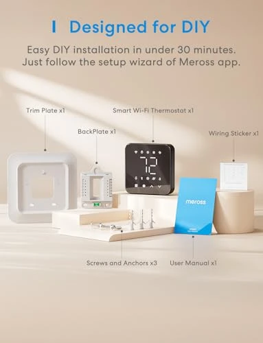 Smart Thermostat — Smart Climate Control, meross