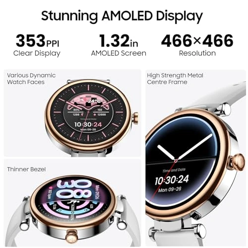 AMOLED Smart Watch for Women — Smartwatches, TOZO