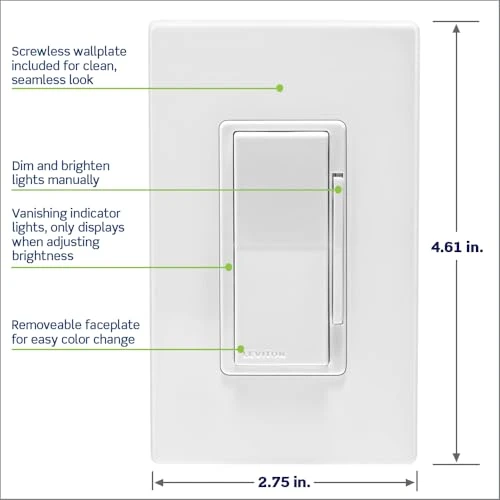 Dimmer Switch — Smart Switch, Leviton