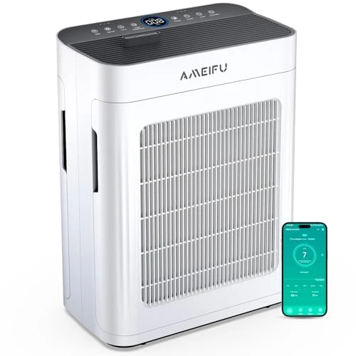 Large Room Air Purifier with Washable Pre-filter — HEPA Air Purifiers, AMEIFU