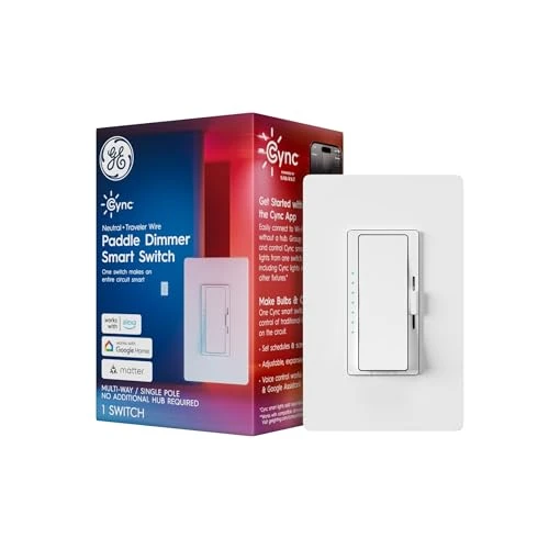 Paddle Dimmer Smart Switch — Dimmer Switches, Cync