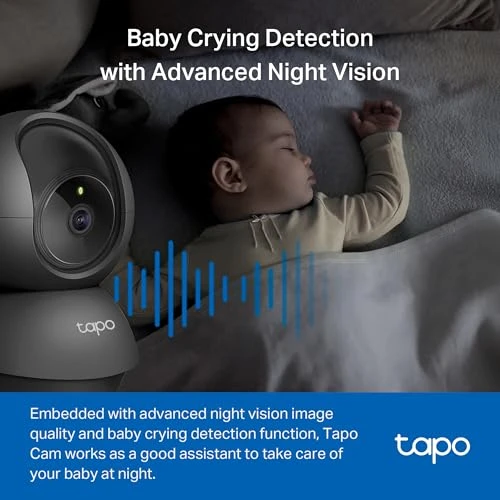 Pan/Tilt Security Camera — Security Camera, Tapo