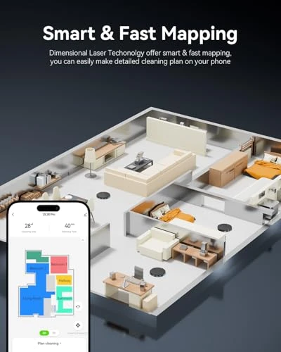 Robot Vacuum and Mop Combo — Smart Cleaning Robots, Seyanke