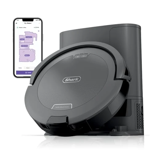 Robot Vacuum and Self-Empty Base — Smart Cleaning Robots, Shark