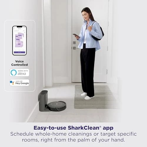Robot Vacuum and Self-Empty Base — Smart Cleaning Robots, Shark