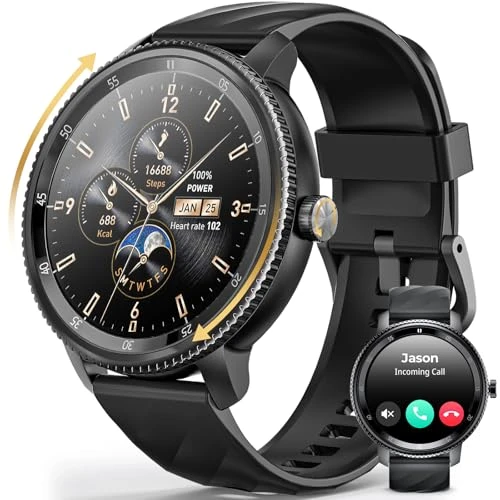 Rotatable Dial Smart Watch — Smartwatches, AOMIAO