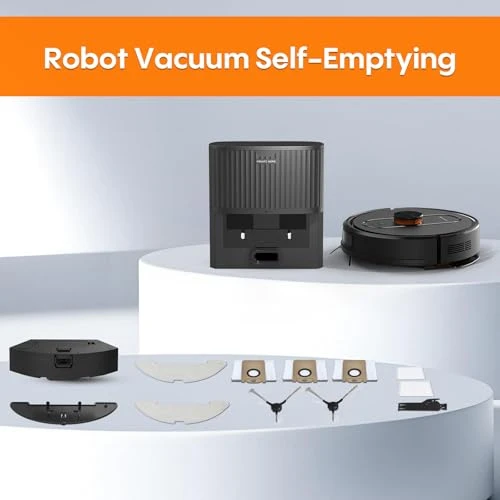 Self-Emptying Robot Vacuum and Mop — Smart Cleaning Robots, eitton