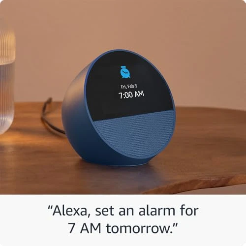 Smart Alarm Clock with Alexa — Alarms & Clocks, Amazon