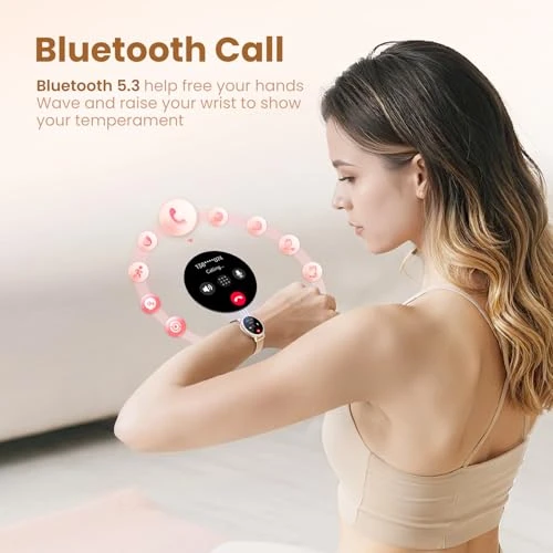 Smart Watch for Women with Bluetooth Calls, Fitness Tracker — Smartwatches, Keeponfit