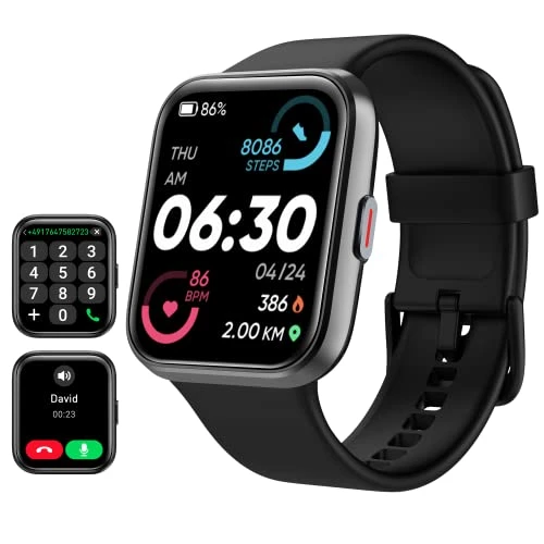 Smart Watch with Alexa, Fitness Tracker, Waterproof Health Monitor — Smartwatches, Tensky
