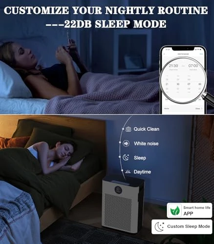 Smart WiFi Air Purifier — HEPA Air Purifiers, FRESHDEW