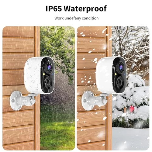Smart Wireless Security Camera — Outdoor Security Cameras, Tziarp