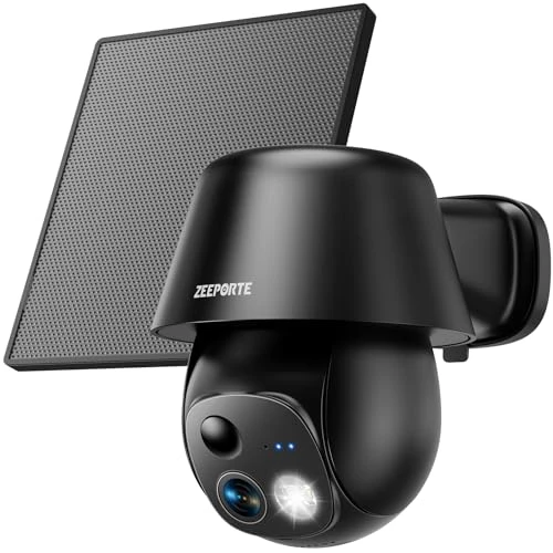 Solar Security Camera Wireless Outdoor — Security Camera, ZEEPORTE SECURITY