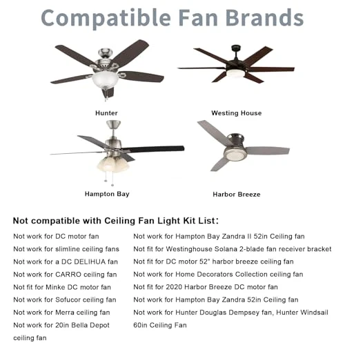 Universal Smart WiFi Ceiling Fan Remote Control Kit — Ceiling Fan Remotes, Humpptom