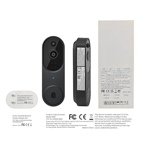 Video Doorbell Camera Wireless with Chime — Doorbells, BITEPASS
