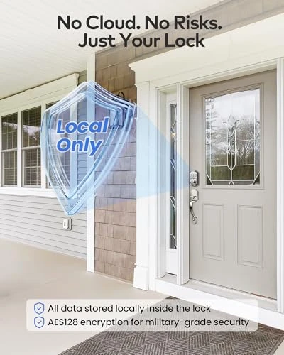 WiFi Smart Lock with Fingerprint and Keypad — Deadbolts, TEEHO