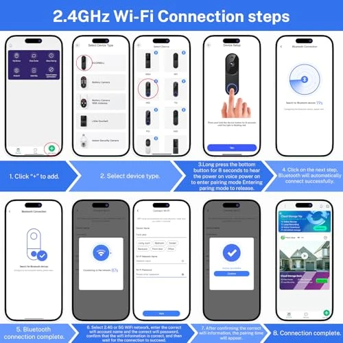 Wireless Video Doorbell Camera — Doorbells, SnapGlow