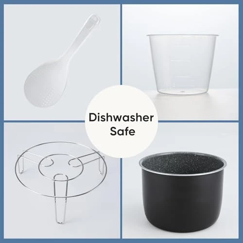 12-in-1 Electric Pressure Cooker 6 QT Stainless Steel Multi Cooker — Electric Pressure Cookers, DUMOS