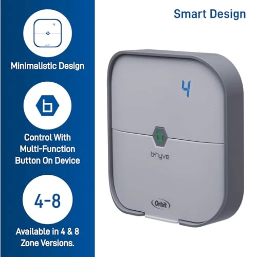 4-Zone Indoor Smart Sprinkler Controller — Controllers, Orbit