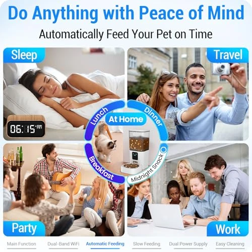 Automatic Pet Feeder with Slow Feed — Automatic Pet Feeder, Frienhund