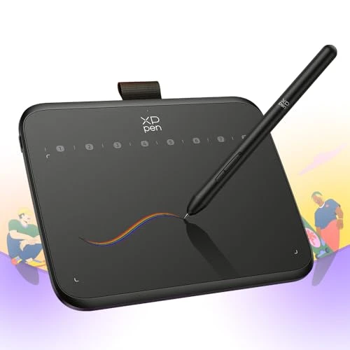 Drawing Tablet with Battery-Free Stylus — Digital Drawing Tools, XP-Pen