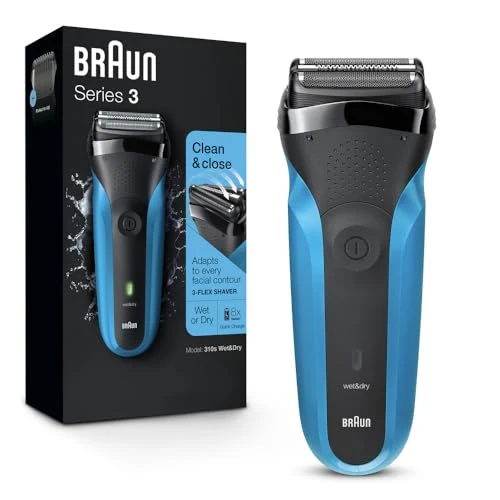 Electric Razor for Men, Rechargeable, Wet & Dry — Foil, Braun