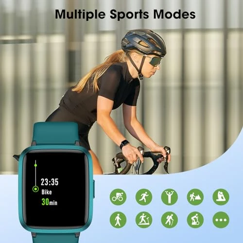 Fitness Tracker Watch with Heart Rate Monitor — Fitness & Activity Monitors, LIVIKEY