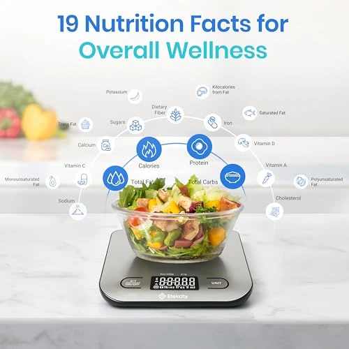 Food Nutrition Kitchen Scale — Smart Scale, Etekcity