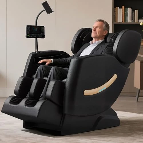 Full Body Recliner Massage Chair with Heating and Zero Gravity — Back Relief Solutions, VUYSUYVY