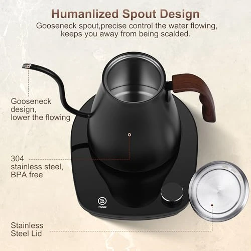 Gooseneck Electric Kettle — Electric Kettles, YDDZZM
