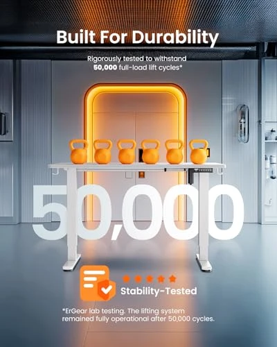 Height Adjustable Electric Standing Desk — Workspace Solutions, ErGear