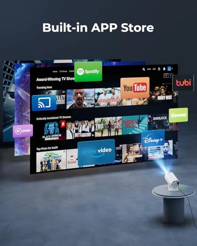 Mini Projector with WiFi and Bluetooth — Smart Projector, ClokoWe