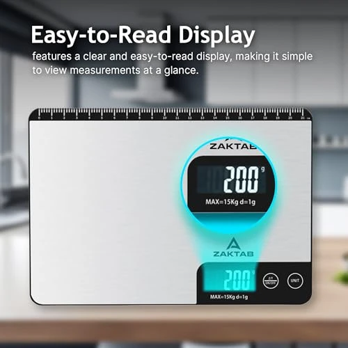 Smart Food Scale with App — Precision Weighing Solutions, ZAKTAB