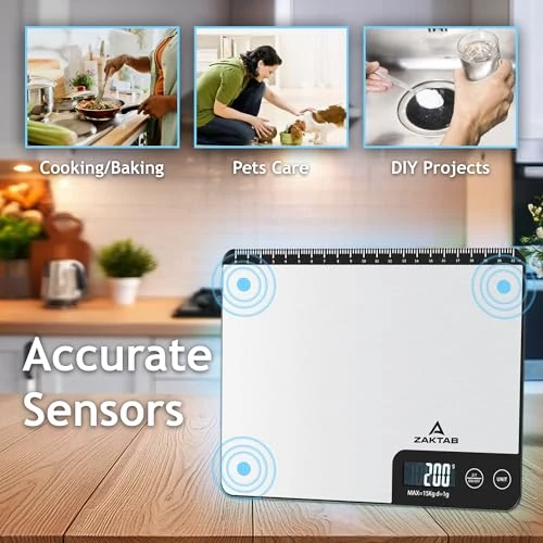 Smart Food Scale with App — Precision Weighing Solutions, ZAKTAB