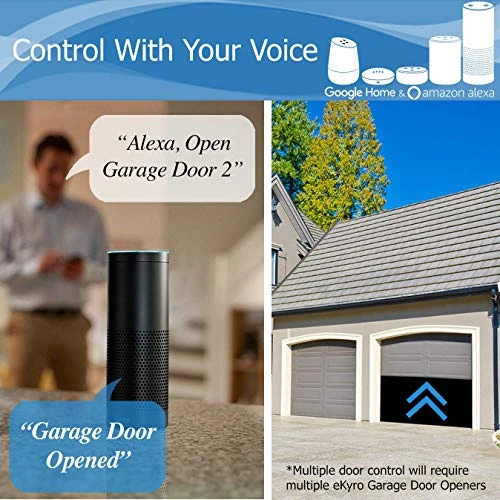 Smart Garage Door Opener, eKyro