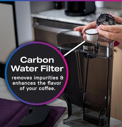 Smart Grind & Brew Coffee Maker with Podless Single Serve, 90oz Water Reservoir, 10 Cup Thermal Carafe, Voice Control,... — Coffee Makers, GE Profile