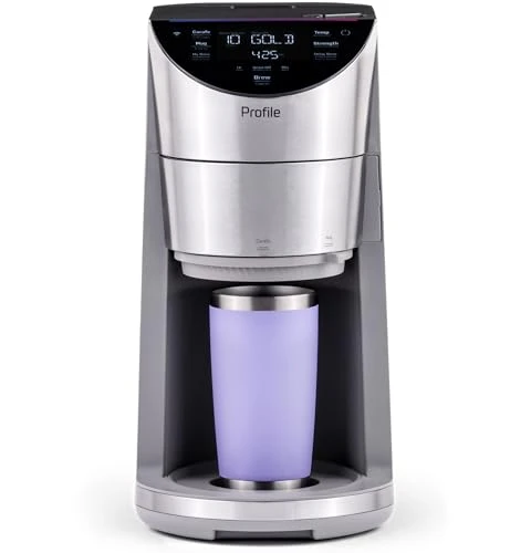 Smart Grind & Brew Coffee Maker with Podless Single Serve, 90oz Water Reservoir, 10 Cup Thermal Carafe, Voice Control,... — Coffee Makers, GE Profile