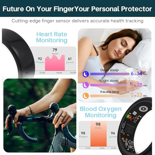 Smart Ring Fitness Tracker — Smart Ring, MUMUCREAM