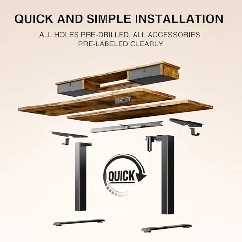Standing Desk with Storage Drawers — Workspace Solutions, Veken
