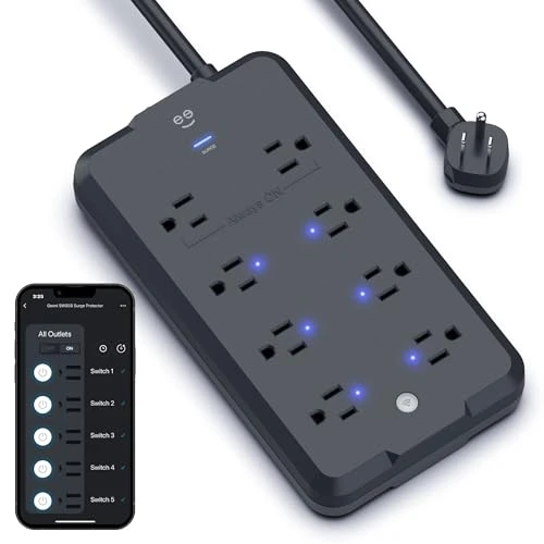 Surge Ultra Smart 6-Outlet Surge Protector — Power Solutions & Surge Protection, Geeni