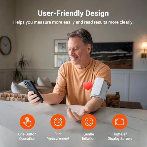 Wireless Blood Pressure Monitor, Upper Arm Cuff — Blood Pressure Monitor, iHealth