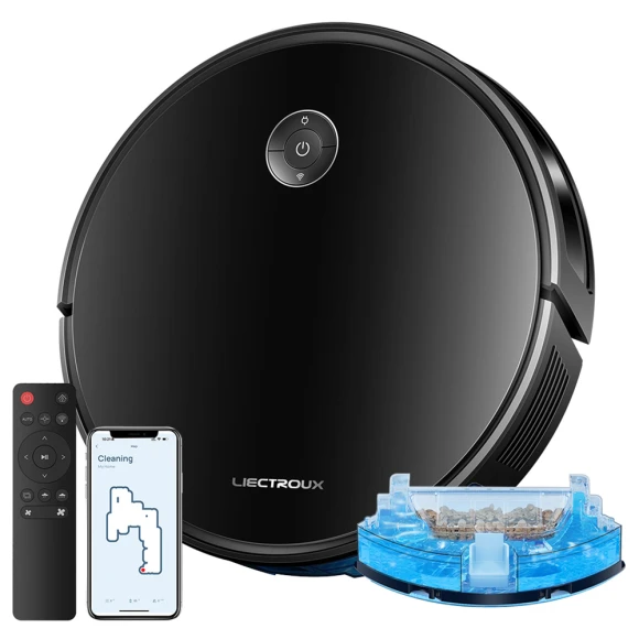Robot Vacuum Cleaner and Wet Mop Combo — Smart Cleaning Robots, Liectroux