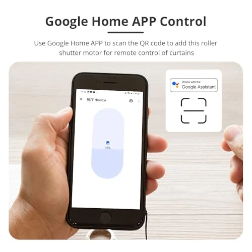 Smart Blinds Motor for 38mm Tube — Horizontal, Blindsmart